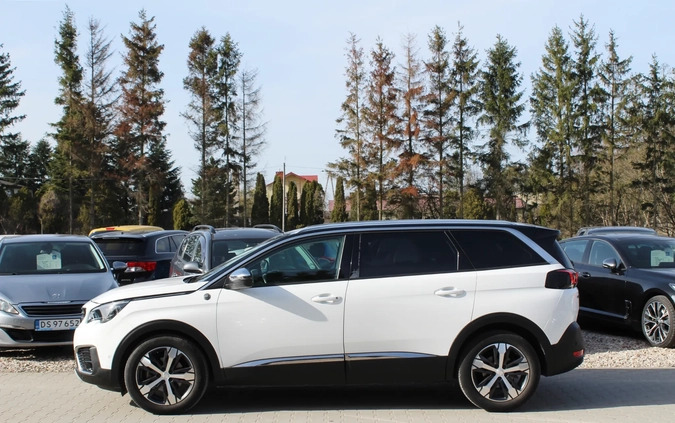 Peugeot 5008 cena 105900 przebieg: 92100, rok produkcji 2019 z Szprotawa małe 631